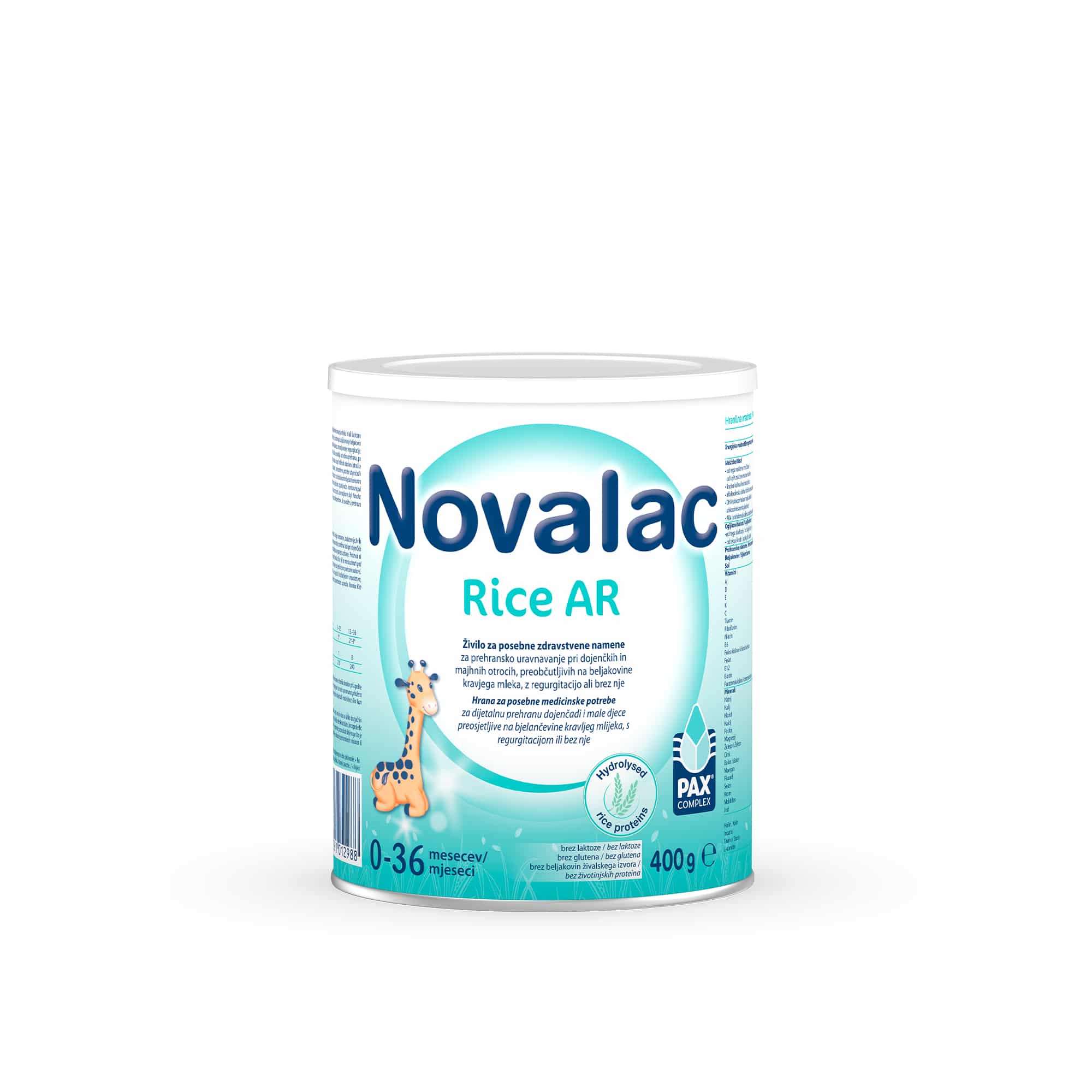 Novolac Rice Based Formula Novalac Rice AR - Novalac