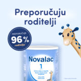 Novalac 1 preporučuju roditelji