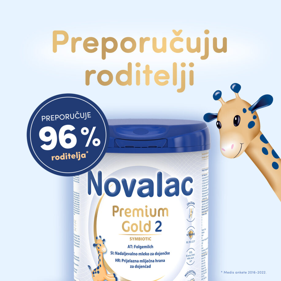 Novalac Premium Gold 2 preporučuju roditelji