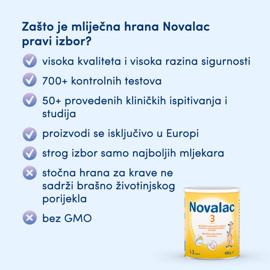 Prednosti Novalac 3