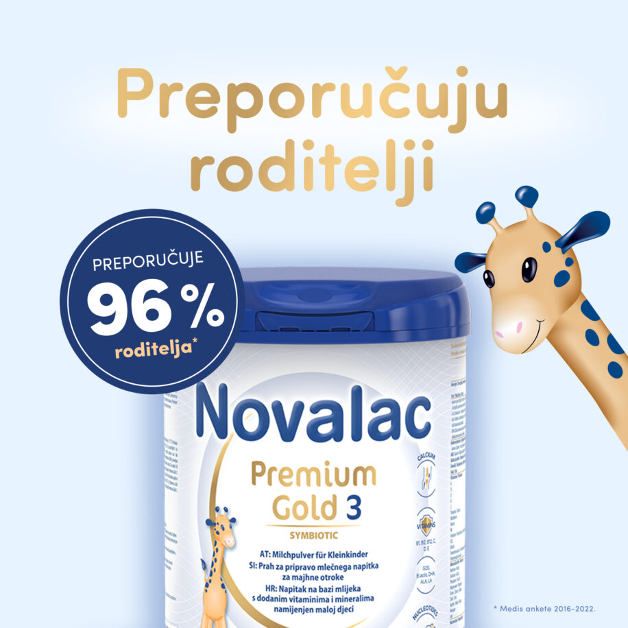 Novalac Premium Gold 3 preporučuju roditelji